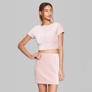 NWOT Two Piece Set blush pink🌸